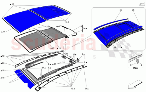 Part Diagram for Maserati 673012093