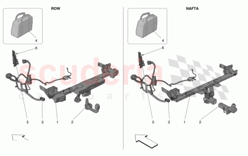 Part Diagram for Maserati 670216420