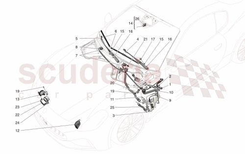 Part Diagram for Maserati 670218174