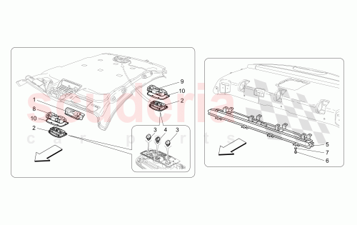 Part Diagram for Maserati 80183200