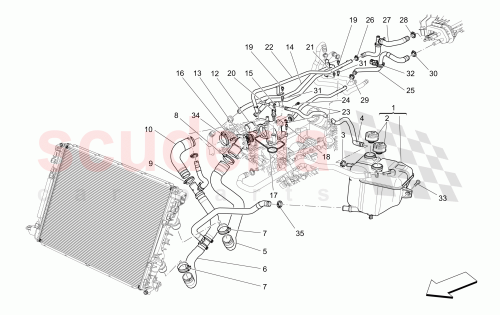 Part Diagram for Maserati 675000370
