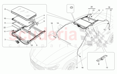 Part Diagram for Maserati 670110041