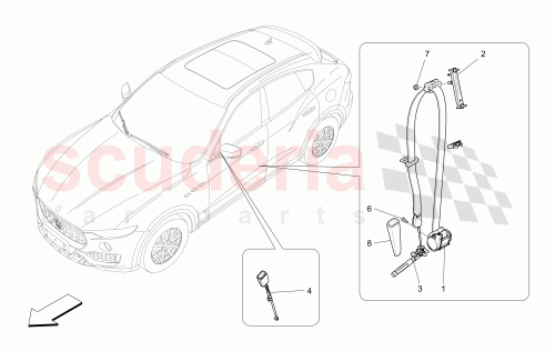 Part Diagram for Maserati 675000597
