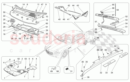 Part Diagram for Maserati 67570400