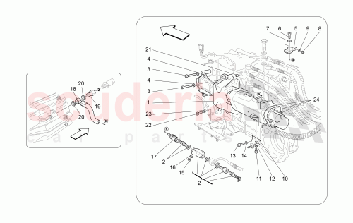 Part Diagram for Maserati 236033