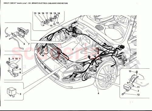 Part Diagram for Maserati 10402390
