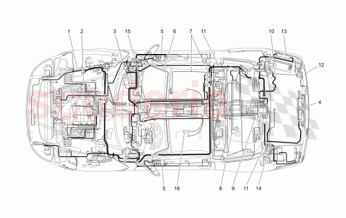 Part Diagram for Maserati 218366