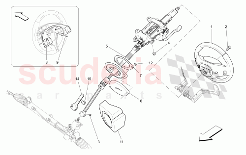 Part Diagram for Maserati 670047836
