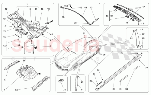 Part Diagram for Maserati 675000442