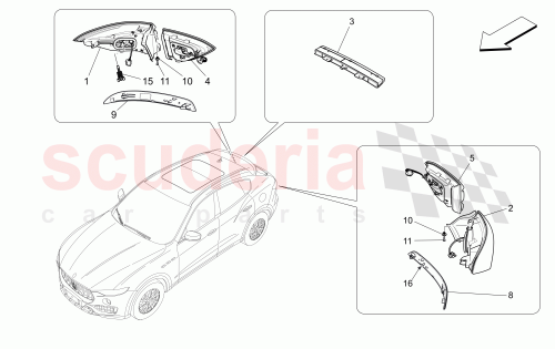 Part Diagram for Maserati 675000666