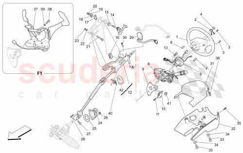 Part Diagram for Maserati 204134