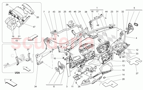 Part Diagram for Maserati 670018728