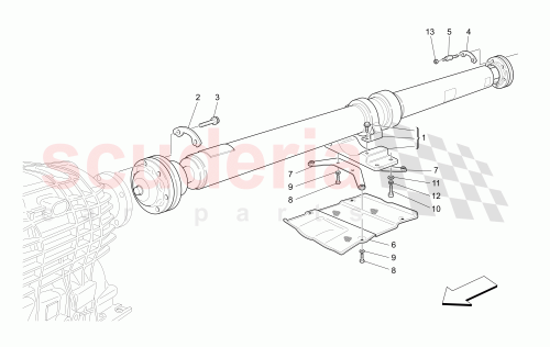 Part Diagram for Maserati 10552424