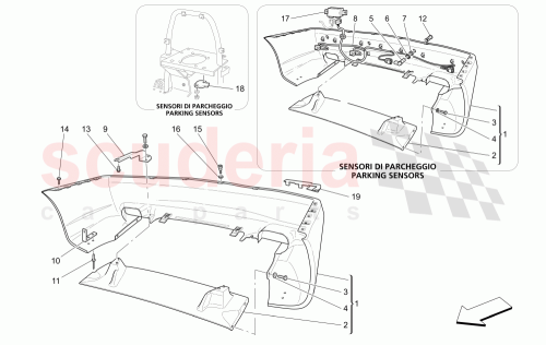 Part Diagram for Maserati 980001067