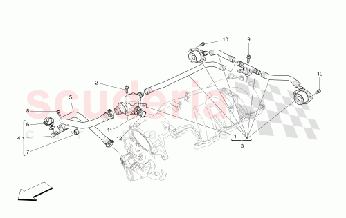 Part Diagram for Maserati 267177