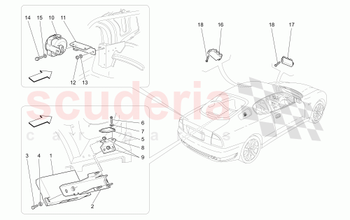 Part Diagram for Maserati 186282