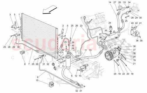 Part Diagram for Maserati 67306400