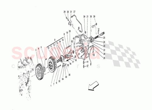 Part Diagram for Maserati 216771