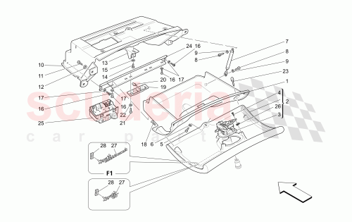 Part Diagram for Maserati 66915910
