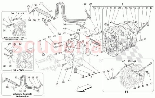 Part Diagram for Maserati 214367
