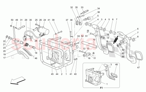 Part Diagram for Maserati 368402321