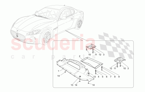 Part Diagram for Maserati 80156100