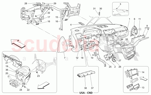 Part Diagram for Maserati 83722400