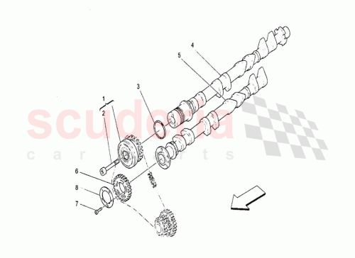 Part Diagram for Maserati 248019