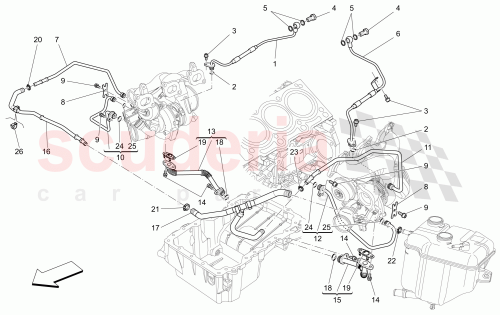 Part Diagram for Maserati 312328