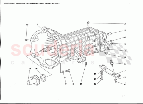 Part Diagram for Maserati 310420311