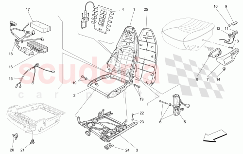 Part Diagram for Maserati 980001144