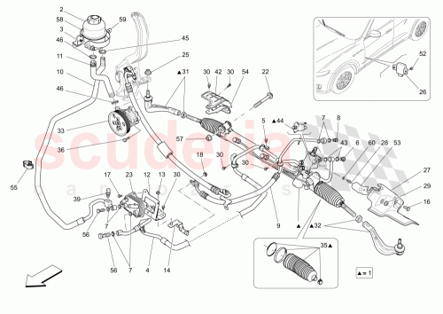Part Diagram for Maserati 670035664