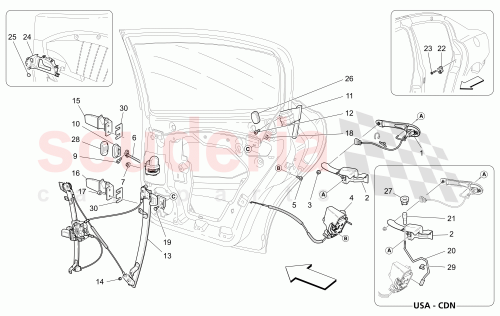 Part Diagram for Maserati 980139378
