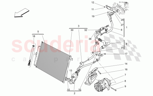 Part Diagram for Maserati 670004944