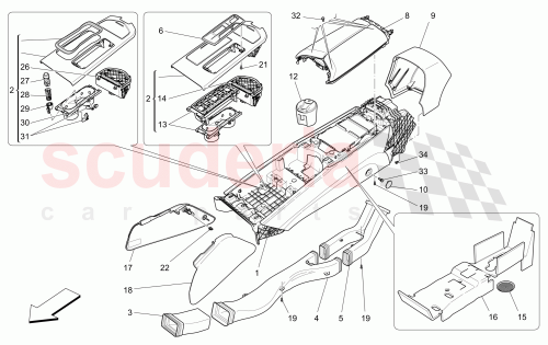 Part Diagram for Maserati 673002140