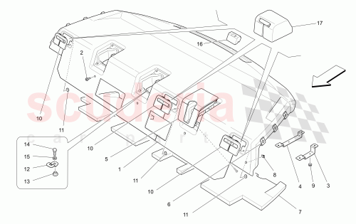 Part Diagram for Maserati 670049310