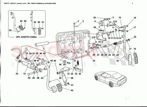 Part Diagram for Maserati 378400854