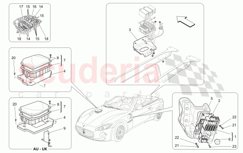 Part Diagram for Maserati 275788