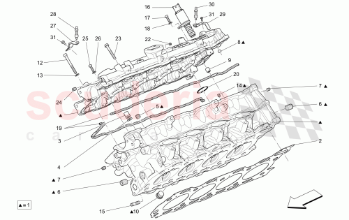 Part Diagram for Maserati 670005777
