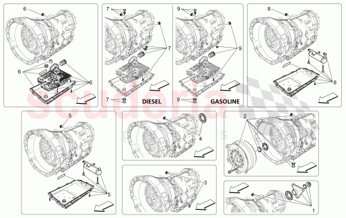 Part Diagram for Maserati 673009291