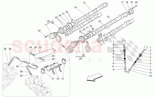 Part Diagram for Maserati 6222848