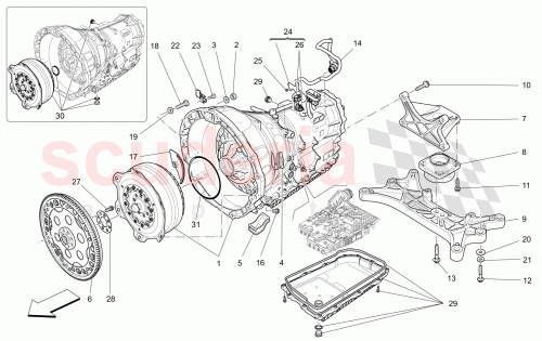 Part Diagram for Maserati 675000540