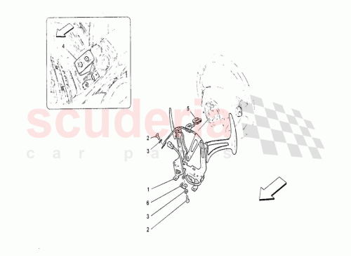 Part Diagram for Maserati 261435