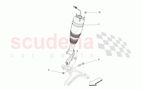 Part Diagram for Maserati 670035433