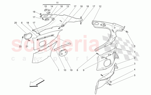 Part Diagram for Maserati 15784101