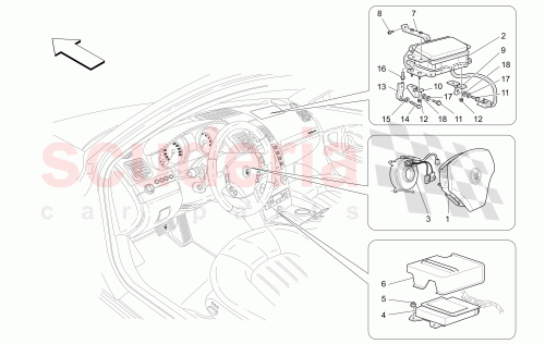 Part Diagram for Maserati 981330119