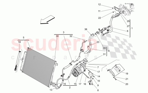 Part Diagram for Maserati 288682