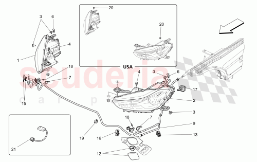 Part Diagram for Maserati 673001810