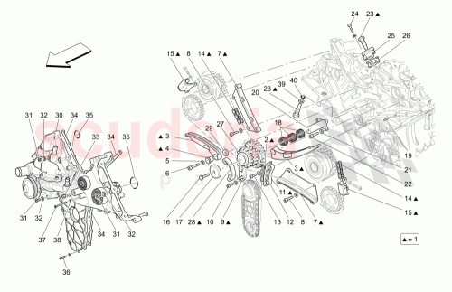 Part Diagram for Maserati 271243