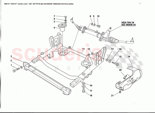 Part Diagram for Maserati 15970921
